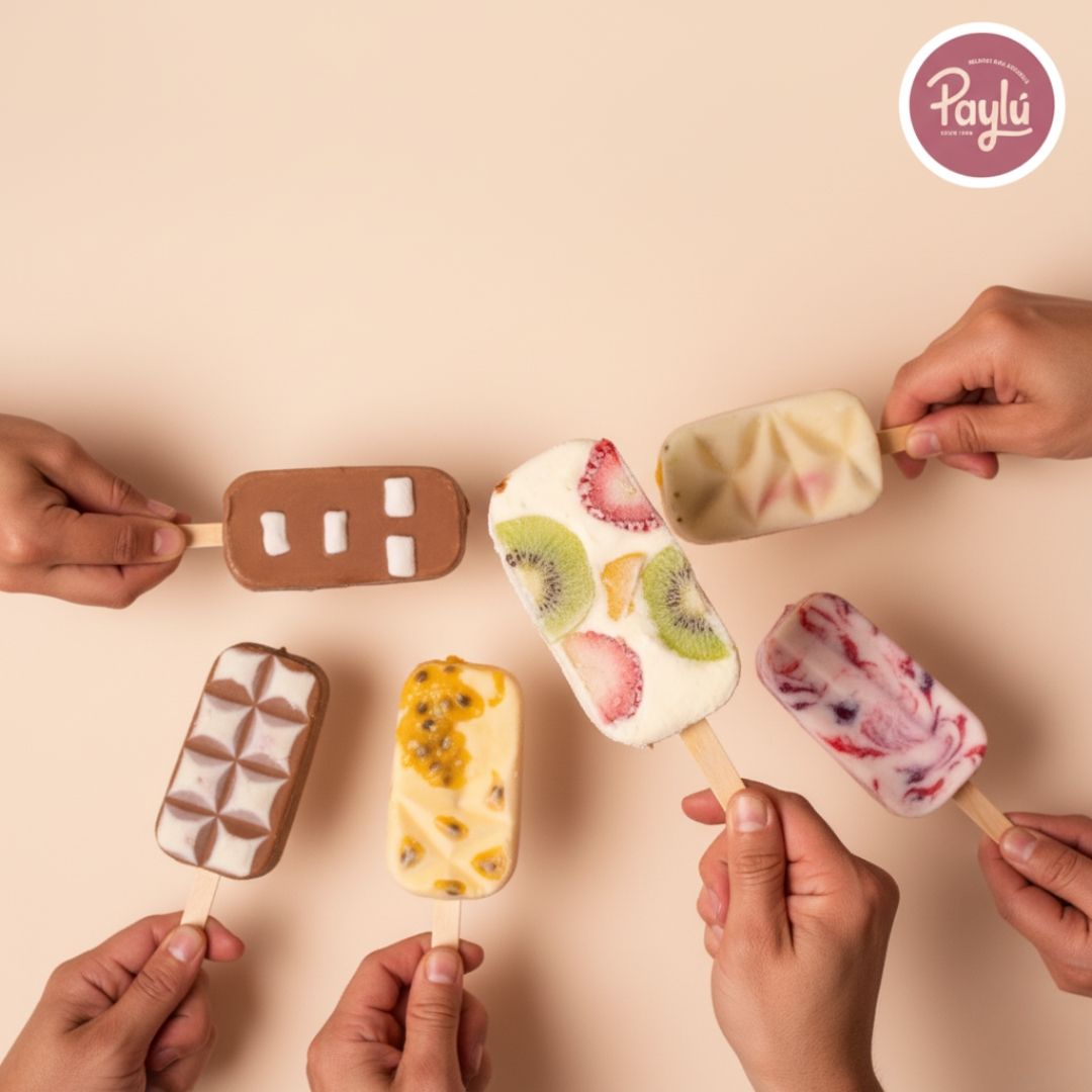 Variedad de paletas Paylú